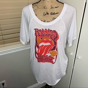 NWT Women’s Harley Davidson Rolling Stones High Dessert Idaho Shirt